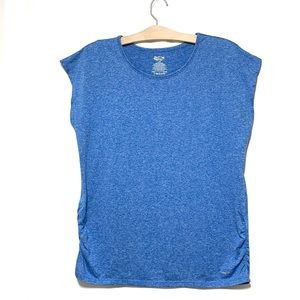 ACX Active Aqua Blue Muscle TankTop Size Large